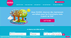 Desktop Screenshot of ouigo.com